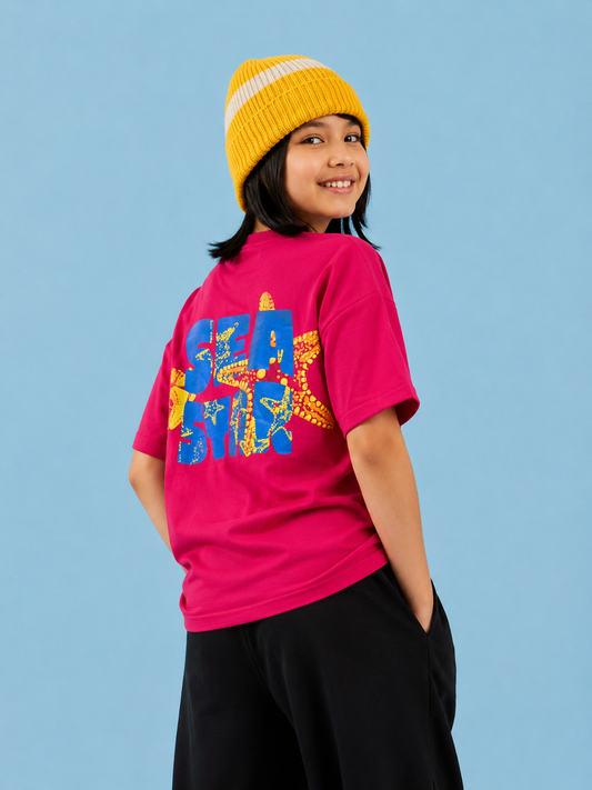 Pink Sea Star –Kids' T-shirt