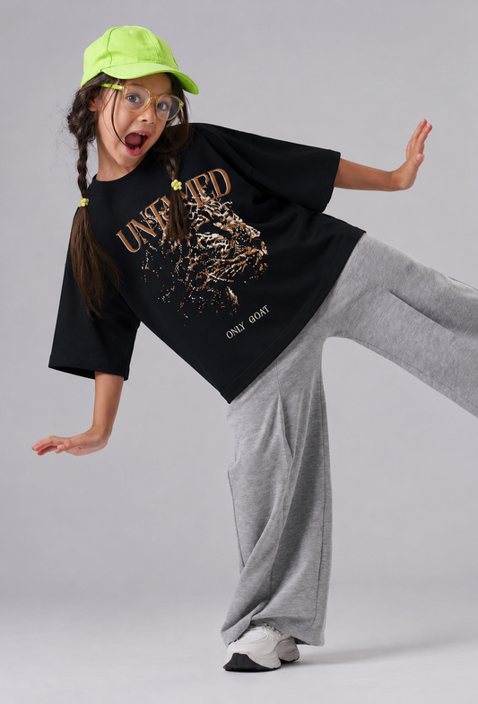 Black Leopard Kids’ T-Shirt