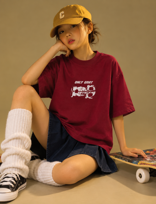 Maroon Car Kids’ T-Shirt