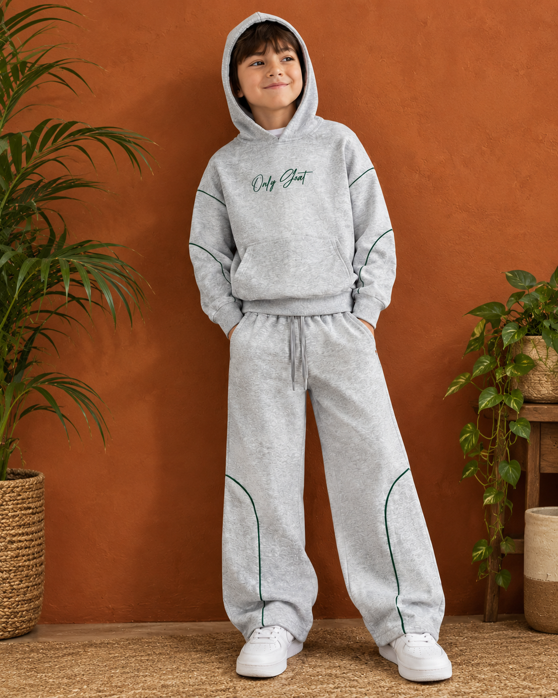 OG Grey Hoodie Co-ord Set