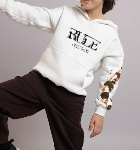 White Tiger Kids' Hoodie