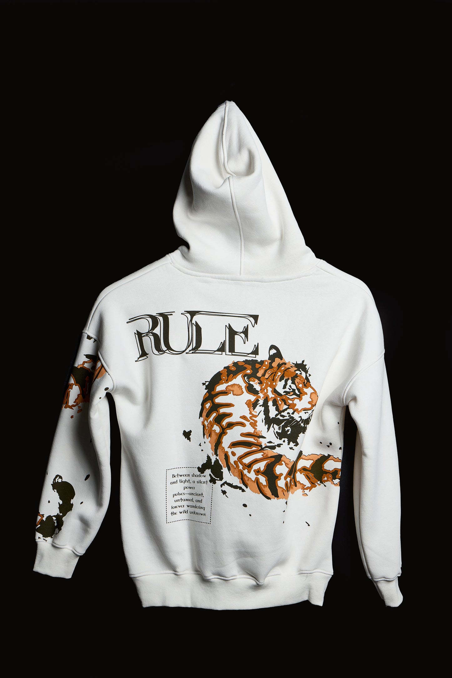 White Tiger Kids' Hoodie