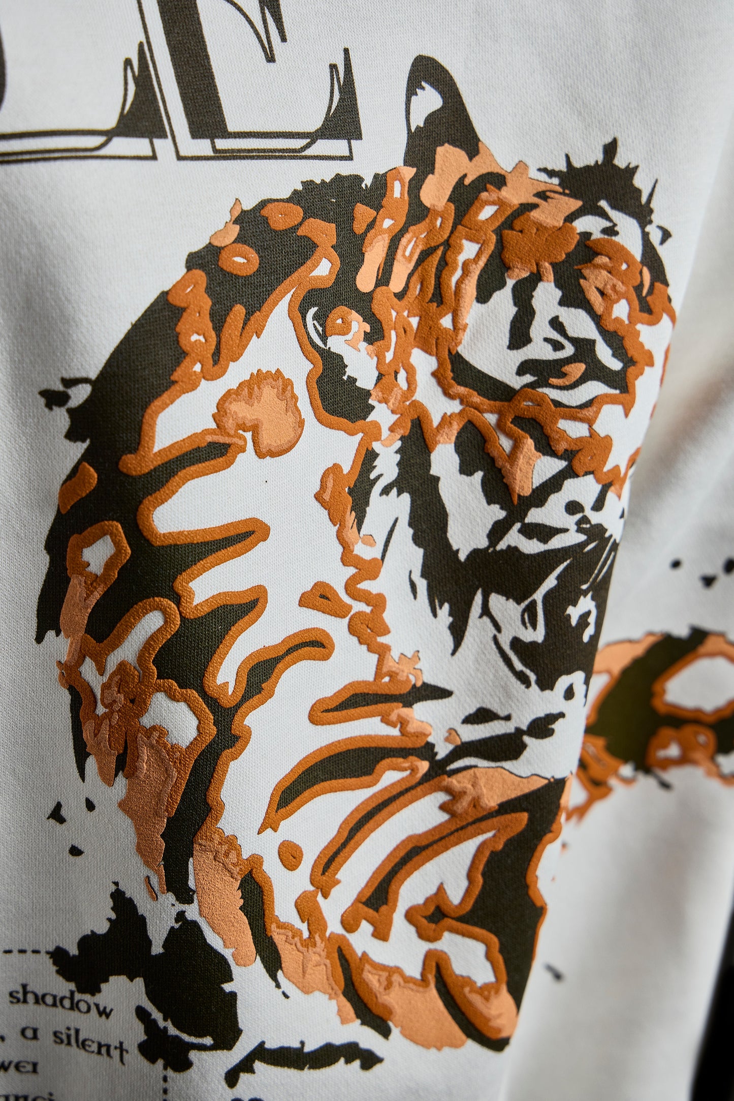 White Tiger Kids' Hoodie
