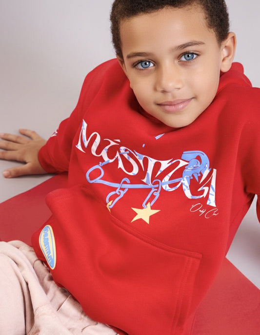 Mistica Red Kids' Hoodie