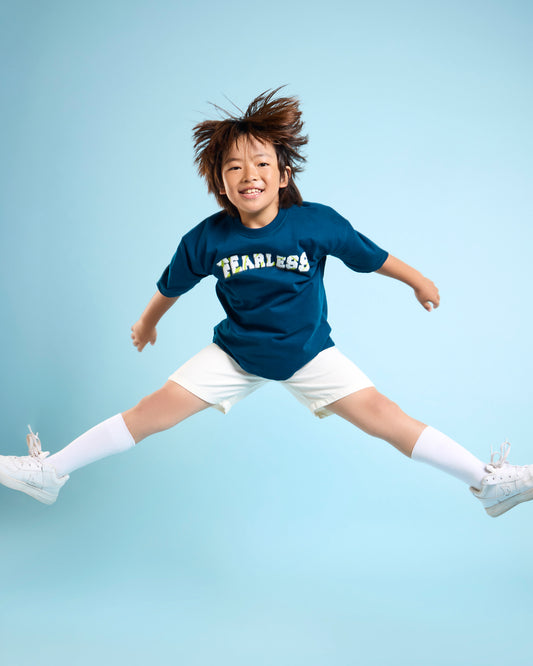 Teal Fearless - Kids' T-shirt