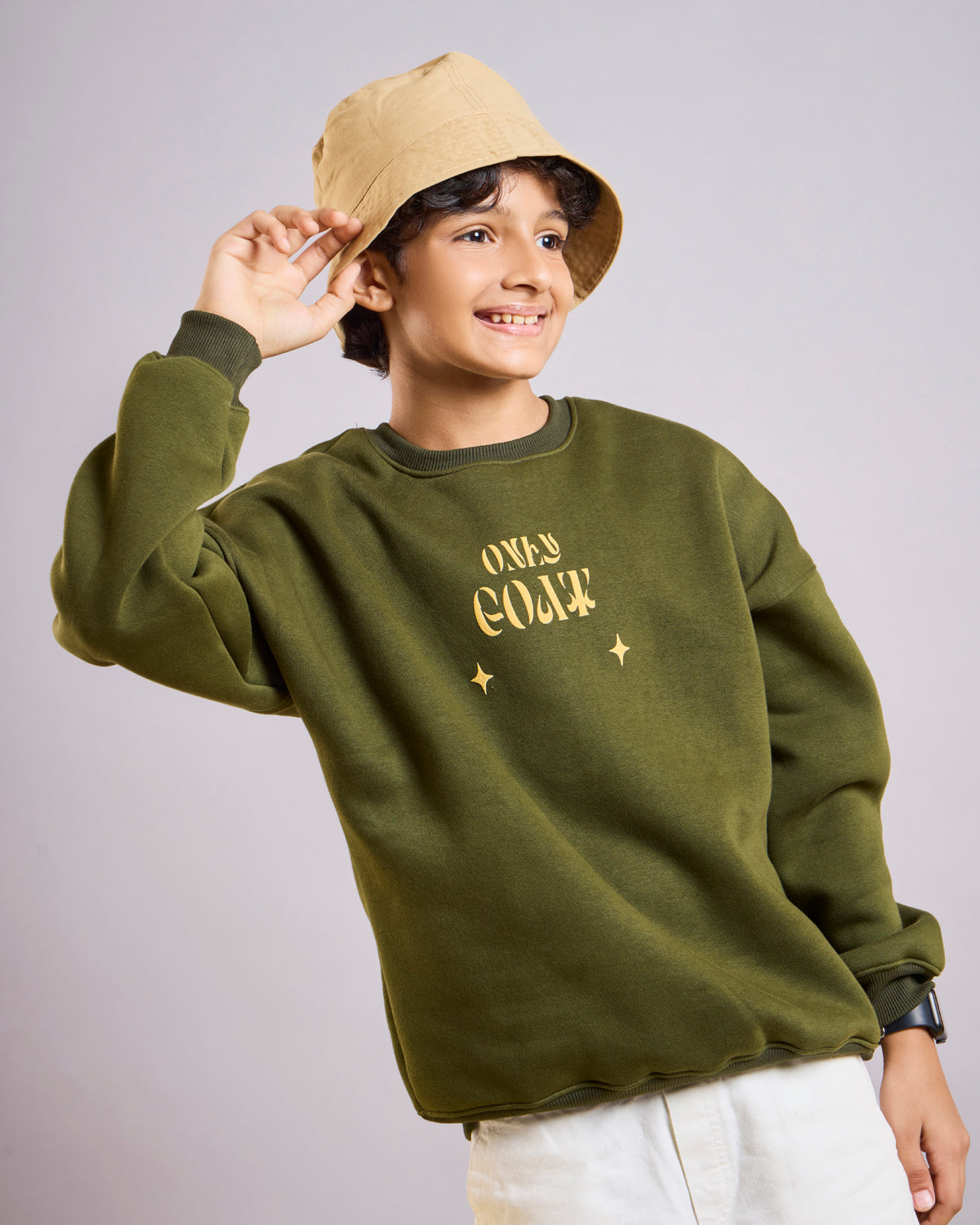 Olive Turtle Kids' Sweatshirt