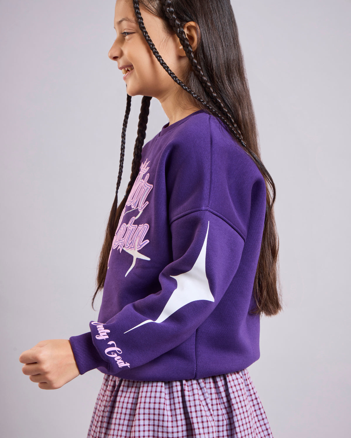 Purple Starborn Kids' Sweatshirt