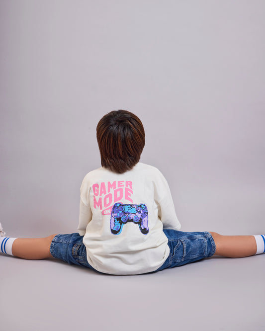 Gamer Mode – Off-White Kids’ T-Shirt