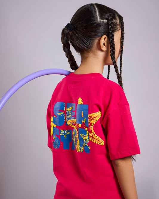 Pink Sea Star –Kids' T-shirt