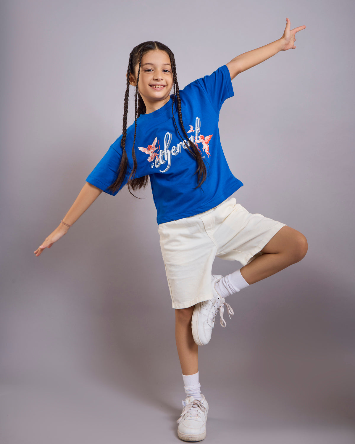 Royal Blue- Cupid Kids' T-shirt