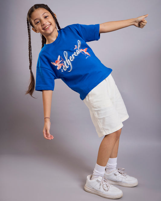 Royal Blue- Cupid Kids' T-shirt