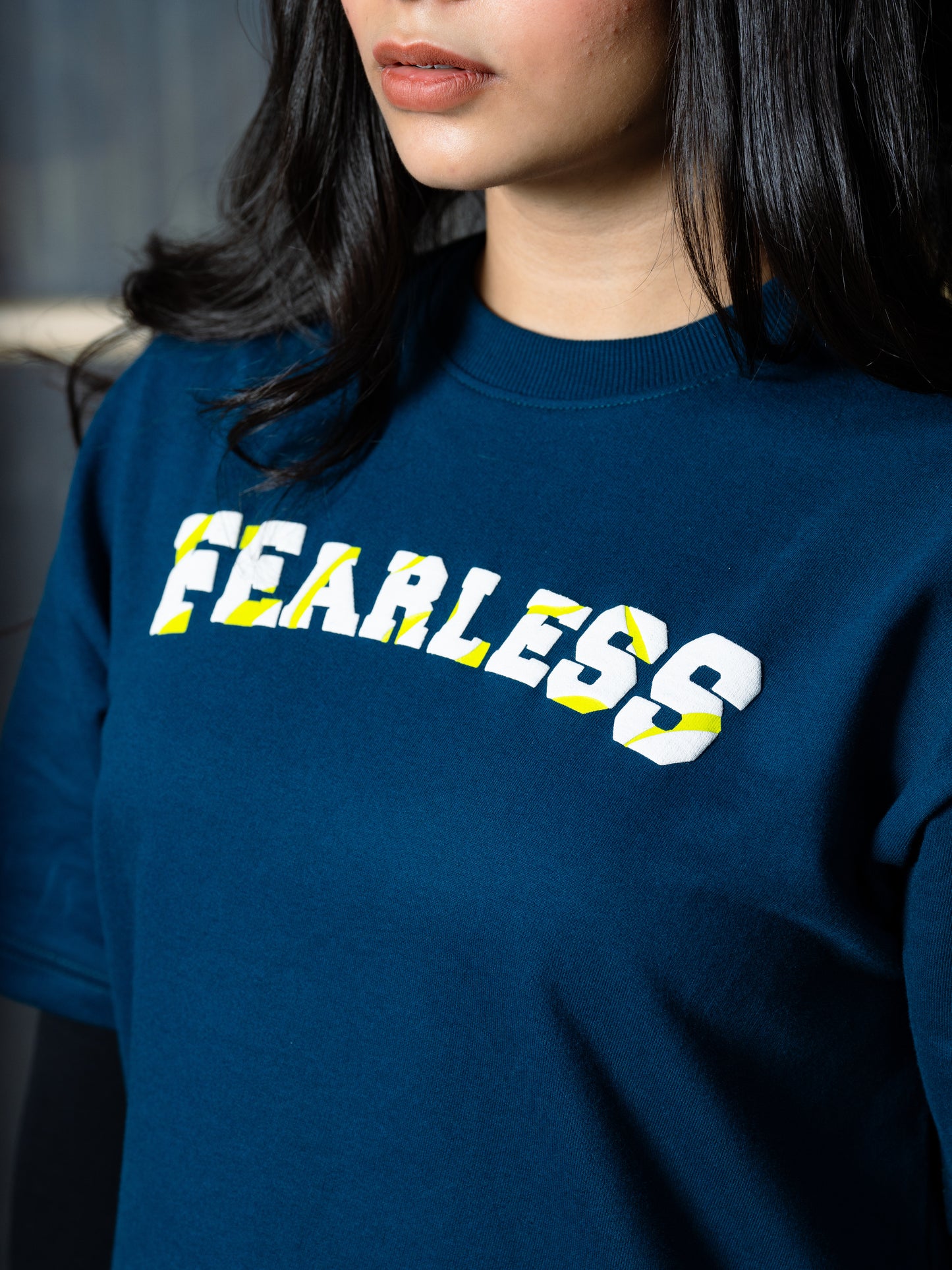 Teal Fearless T-shirt