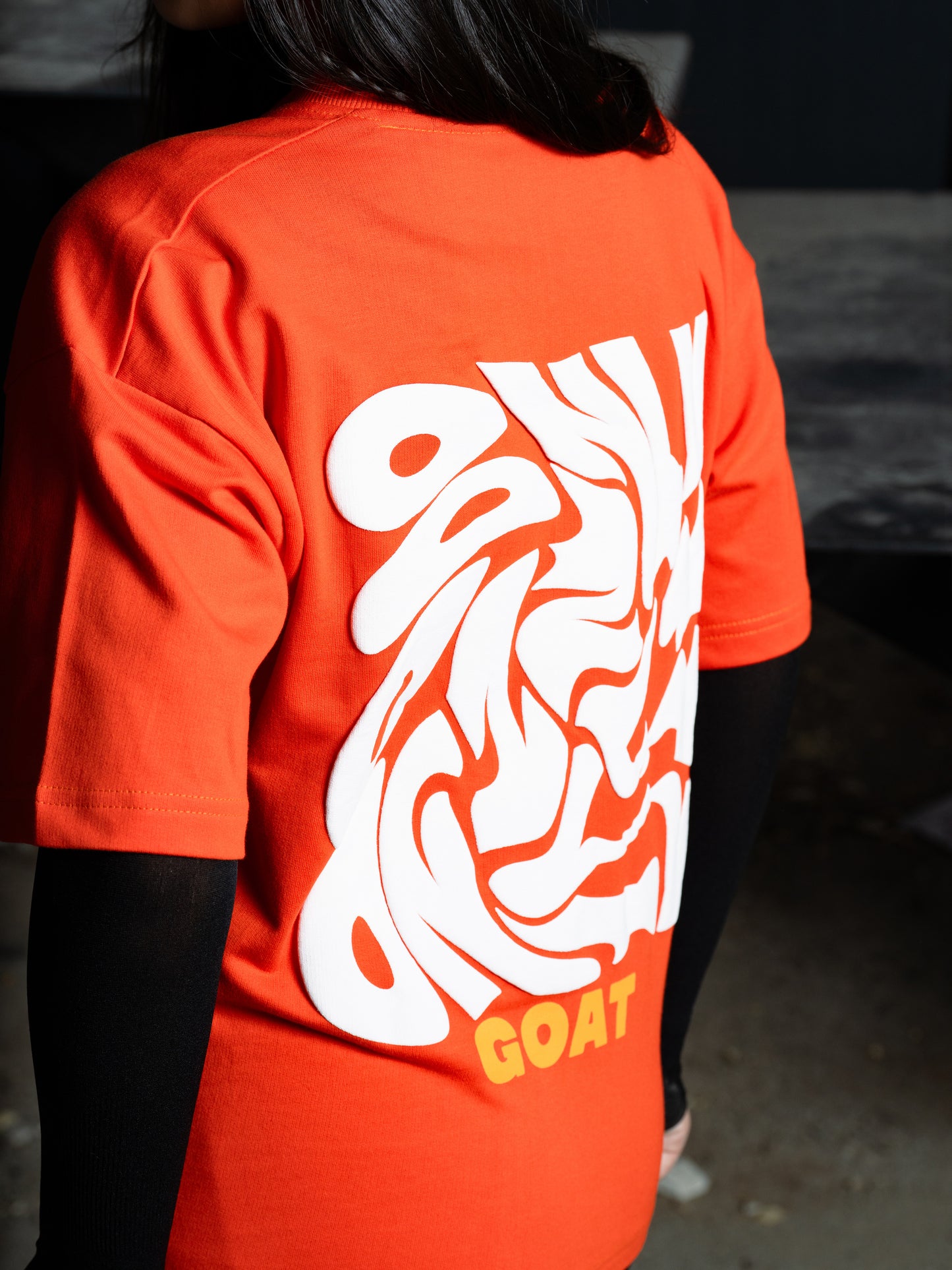 Orange Fearless T-shirt