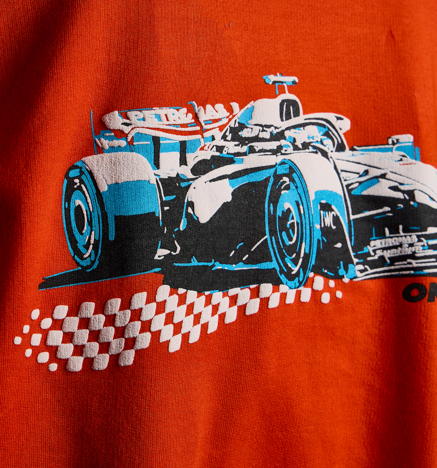 Orange Superfly –Car Print Kids' T-Shirt