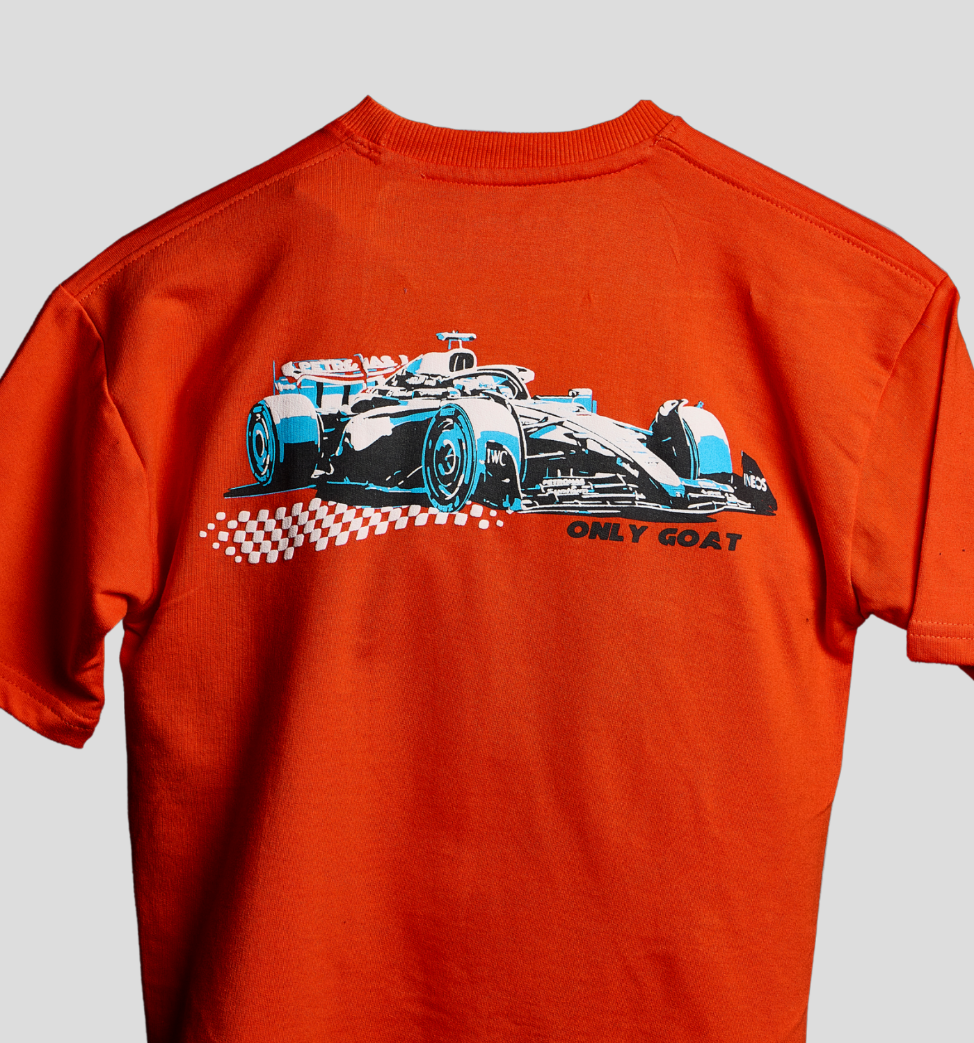 Orange Superfly –Car Print Kids' T-Shirt