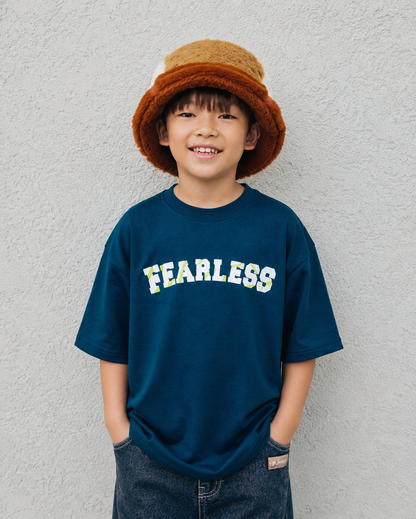 Teal Fearless - Kids' T-shirt