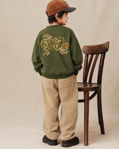 Olive Turtle Kids' Sweatshirt