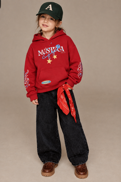 Mistica Red Kids' Hoodie
