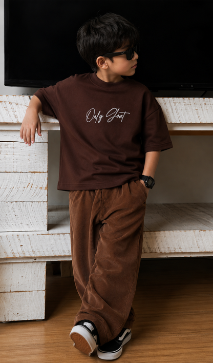 Brown Cowboy Kids’ T-Shirt