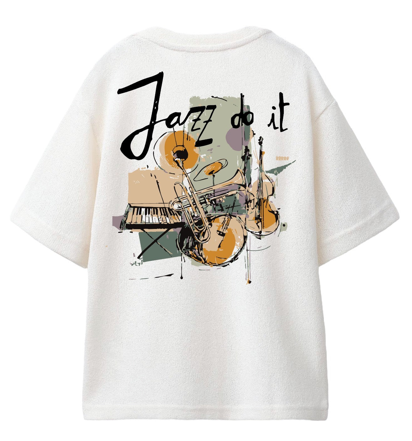 White Jazz Do It Music Kids’ T-Shirt