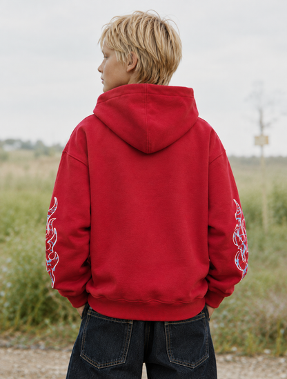 Mistica Red Kids' Hoodie