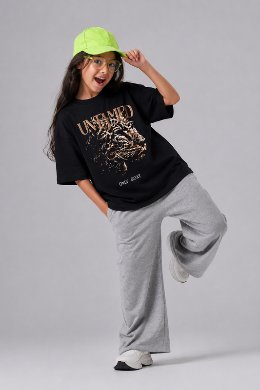 Black Leopard Kids’ T-Shirt