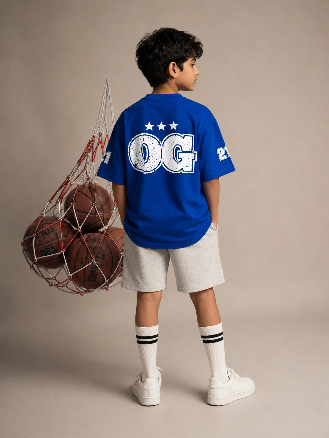 Blue OG Jersey - Kids' T-shirt