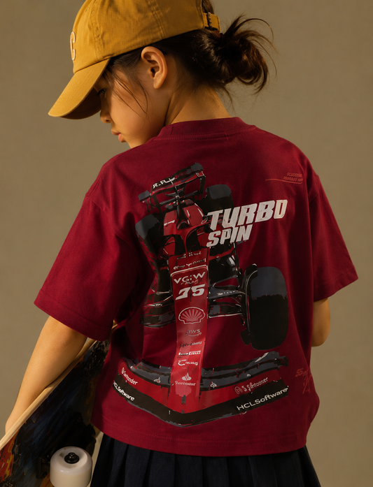 Maroon Car Kids’ T-Shirt