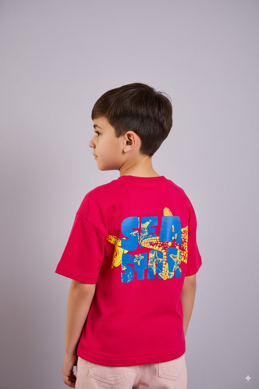 Pink Sea Star –Kids' T-shirt