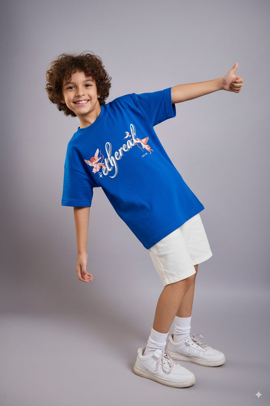 Royal Blue - Cupid Kids' T-Shirt