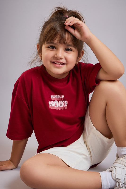 Alien in Disguise – Maroon Kids’ T-Shirt