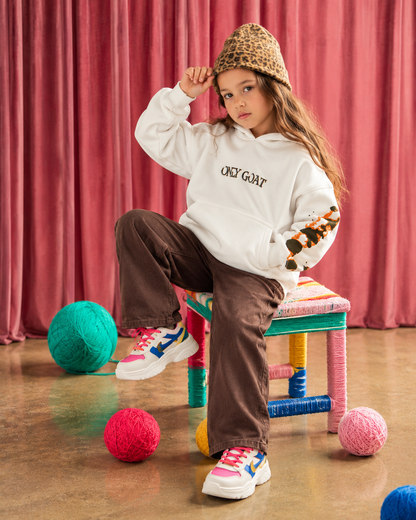 White Tiger Kids' Hoodie