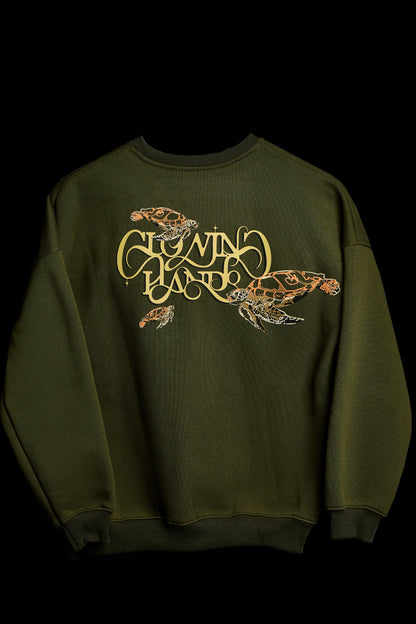 Olive Turtle Kids' Sweatshirt