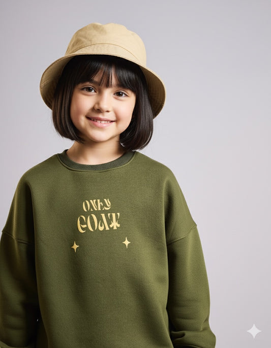 Olive Turtle Kids' Sweatshirt