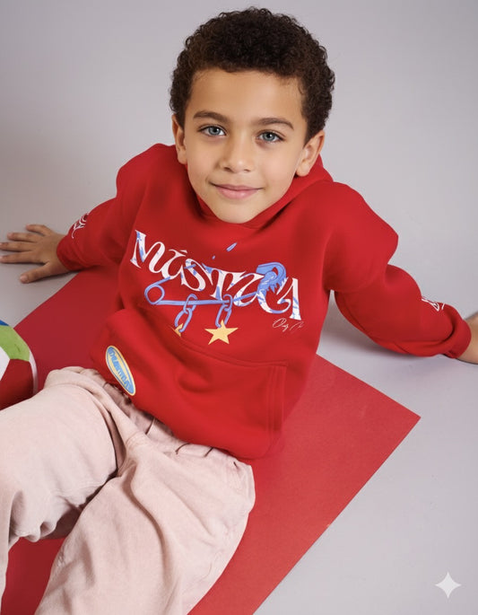 Mistica Red Kids' Hoodie