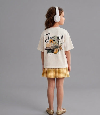 White Jazz Do It Music Kids’ T-Shirt