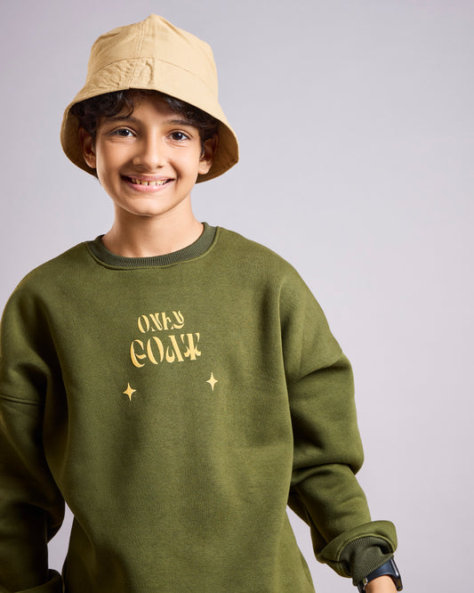 Olive Turtle Kids' Sweatshirt