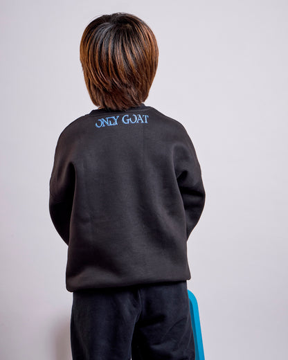 Black Graffiti Kids' Sweatshirt