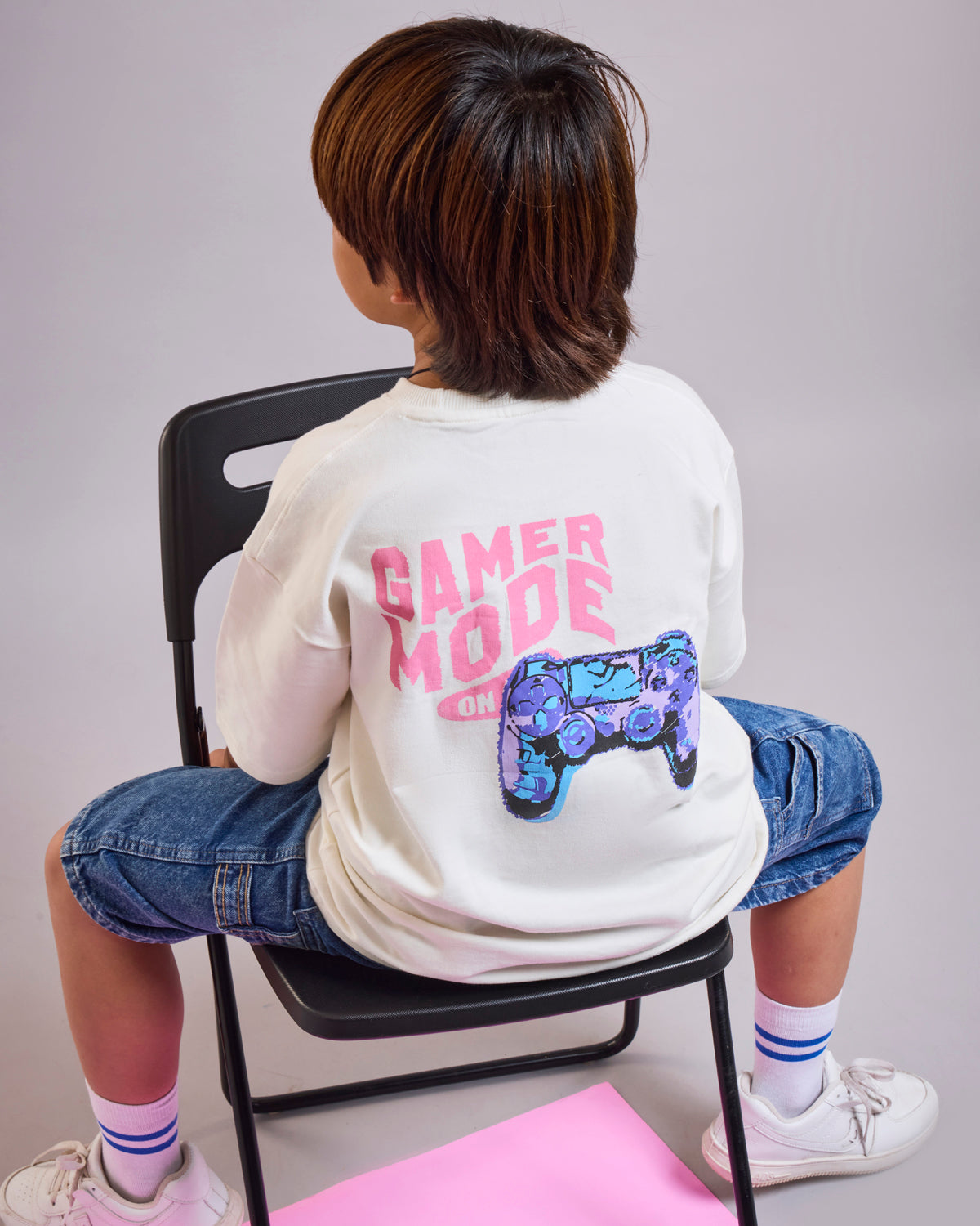 Gamer Mode – Off-White Kids’ T-Shirt