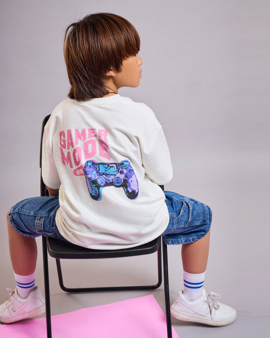 Gamer Mode – Off-White Kids’ T-Shirt