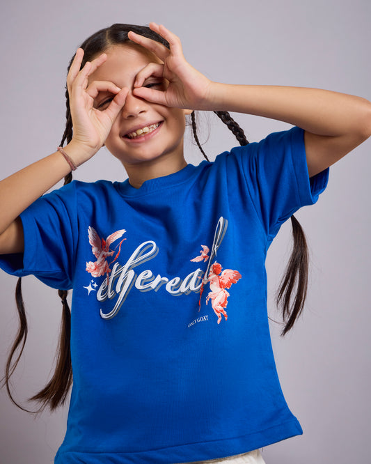 Royal Blue- Cupid Kids' T-shirt