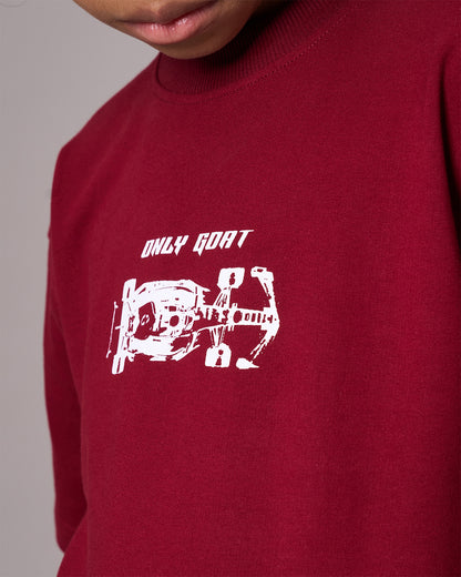 Maroon Car Kids’ T-Shirt