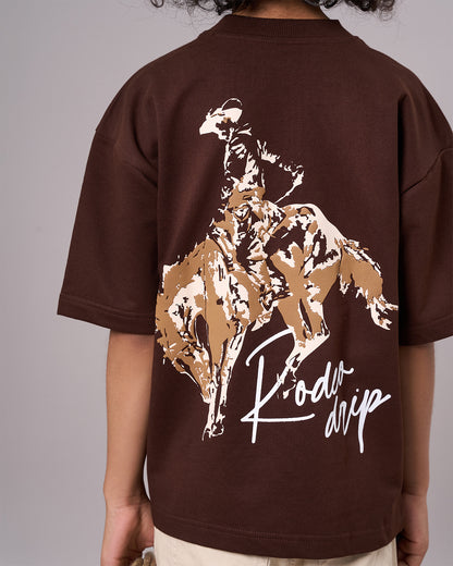 Brown Cowboy Kids’ T-Shirt