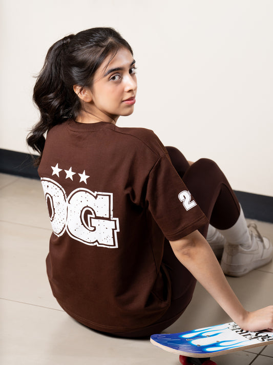 Brown OG Jersey- Kids' T-shirt